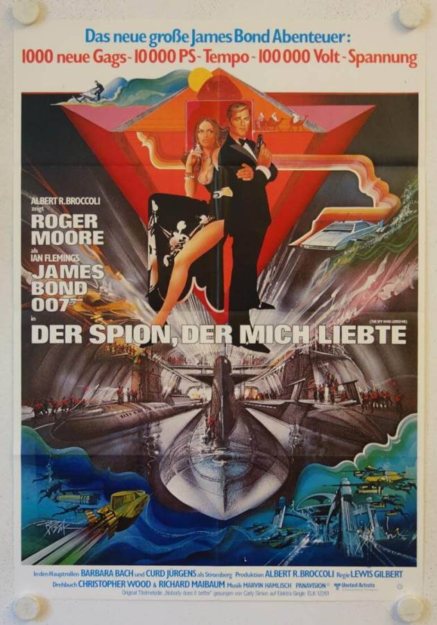 James Bond 007 - Der Spion der mich liebte originales deutsches Filmplakat